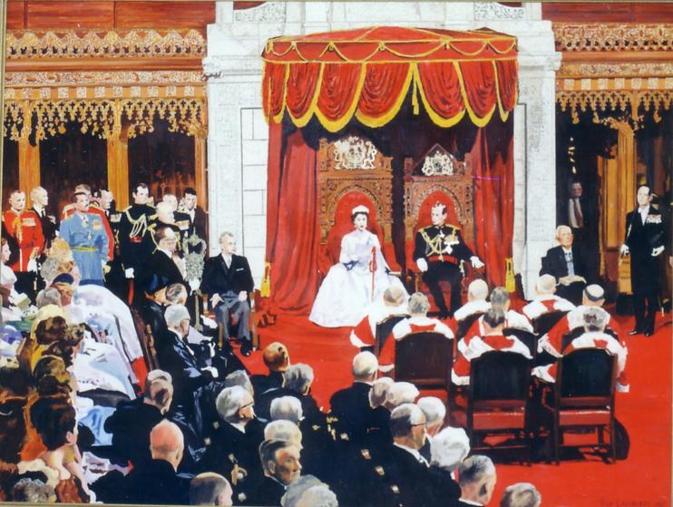 Opening of Parliament 1957